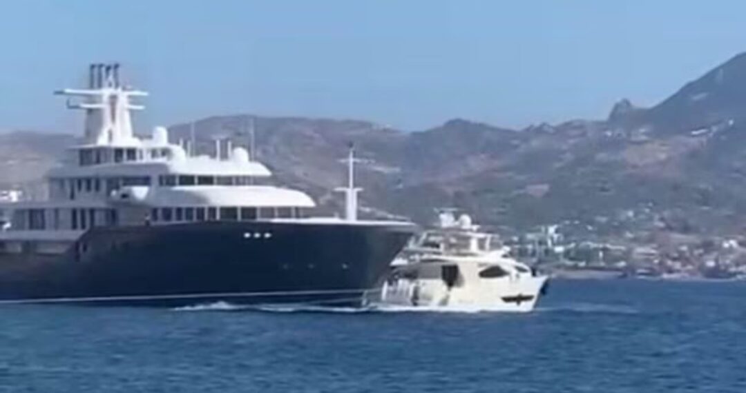 Bodrum Yalıkavak’ta Milyonluk Kaza: Mega Yat, Motor Yata Çarptı