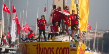 İstanbul Boğazı’nda Cumhuriyet Korteji